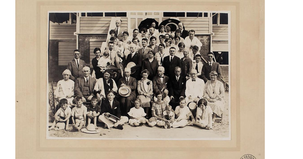 1926년 캐나다 출신 내한선교사들의 단체사진(둘째 줄 우측에서 세 번째 그리어슨 선교사)