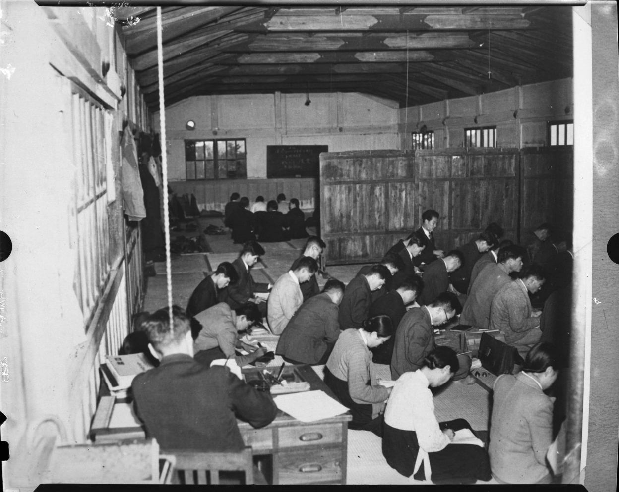 1950년 서울 장로회신학교 학생들