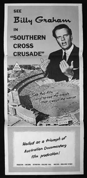 1959년 빌리 그래함 호주 전도대회 포스터