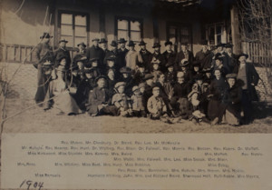 1904년 평양 지역 선교사들의 단체사진